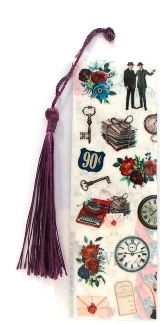People And Things Vintage Antique Unique Exquisite Laminated Bookmake Women #3