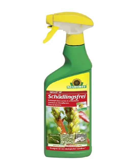 Neudorff Spruzit AF Schädlingsfrei 500 ml Spritzmittel Blattläuse Spinnmilben 2