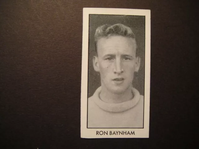 D C Thomson Wizard Fussballstars Von 1959 #22 Ron Baynham Luton Worcester City