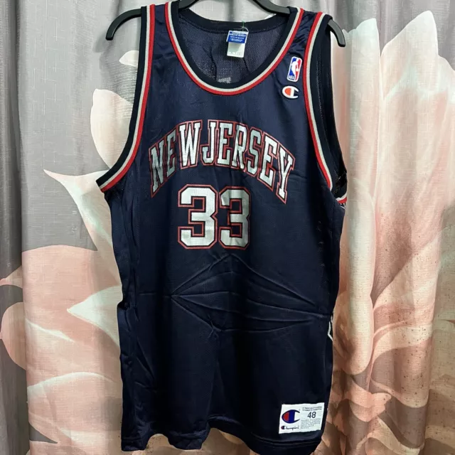90's Stephon Marbury New Jersey Nets Champion NBA Jersey Size 52 XXL – Rare  VNTG