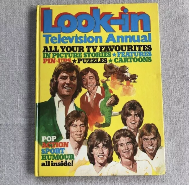 Vintage Look-In Hardback Annual 1975