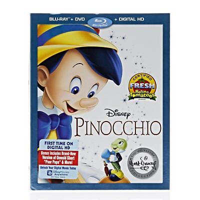 Pinocchio: Walt Disney Signature Collection (Blu-ray + DVD + Digital)​- NEW