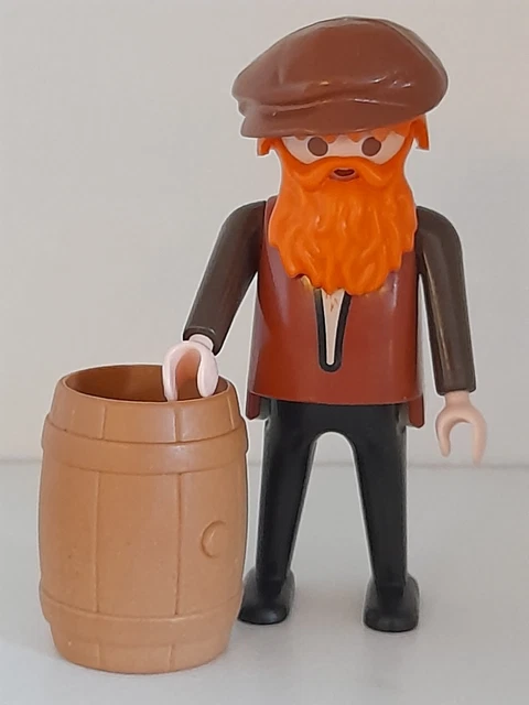 PLAYMOBIL Vintage 5400 – Homme Tricycle Et Fleurs – Série Belle Époque 1900 (1989)