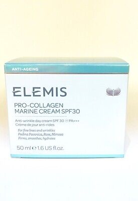 ELEMIS Pro-Collagen MARINE CREAM SPF 30 Anti-Aging Day Lotion 1.6oz BRAND NEW