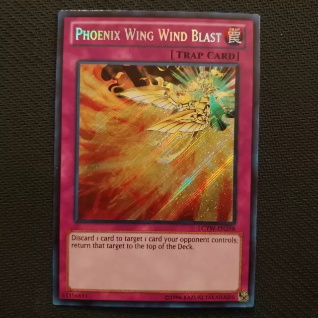 Yu-Gi-Oh! Phoenix Wing Wind Blast - LCYW-EN298 - Unlimited - Secret R - NM