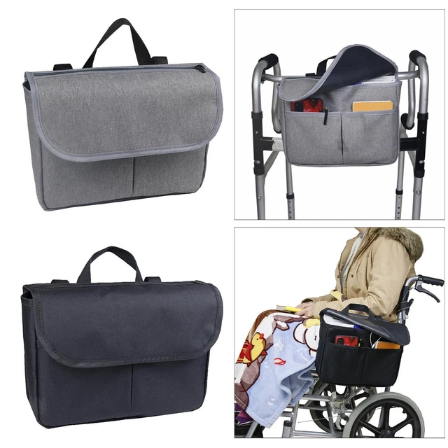 Borsa laterale per sedia a rotelle Borsa per braccioli Organizer Tasca per