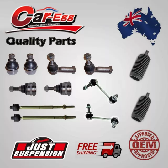 12 x Rack Tie Rod Boots Steering Ball Joints Sway Bar for Ford Falcon AU BA BF