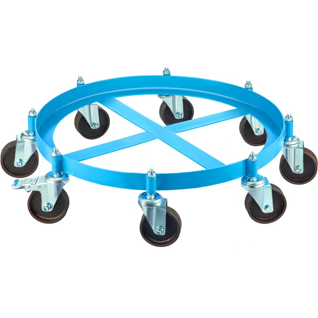 VEVOR Drum Dolly Drum Cart Dolly 55 Gallon Oil Drum Dolly with 2000 Lbs Capacity
