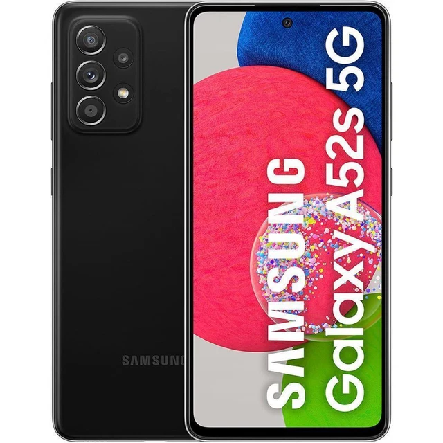 Samsung Galaxy A52s 5G 128GB (Unlocked) Awesome Black - Excellent Condition