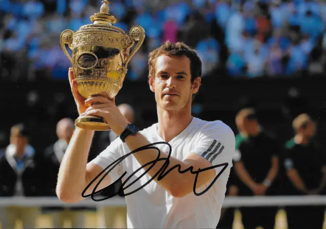 Andy Murray Tennis Player Signed 7 x 5 Photograph *With COA*