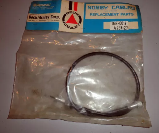 NOS Nobby Tachometer Cable for 1962-1965  MGB -Made in England-New Old Stock