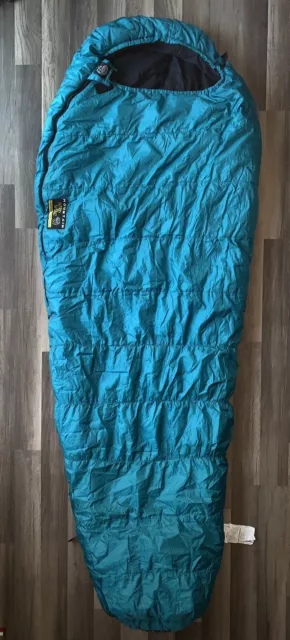 Mountain Hardwear Crazy Legs Expandable Knee Sleeping Bag w/ sack USA-Made