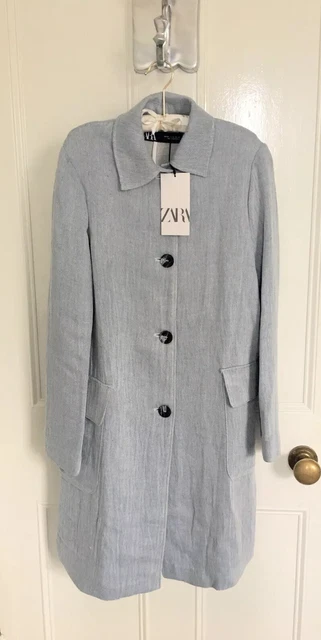 Zara rustic coat hotsell