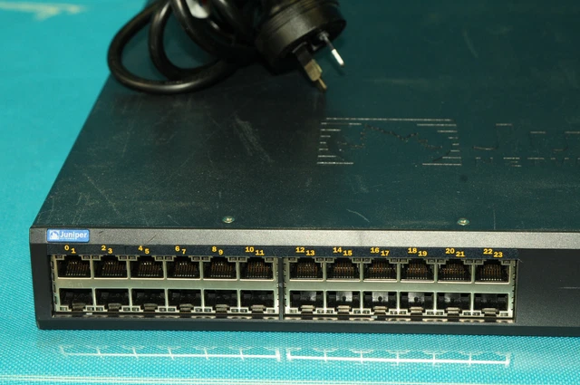 JUNIPER EX3200-24P 24 Gigabit Ports Network PoE Switch $375.00 ...