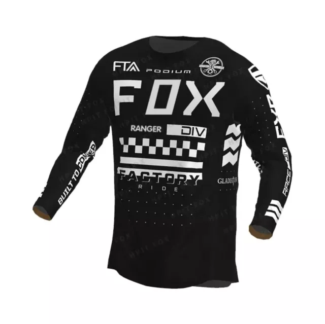 Fox Racing Jersey Motocross Dirt Bike Off-Road ATV Mens Gear Men’s Size Large