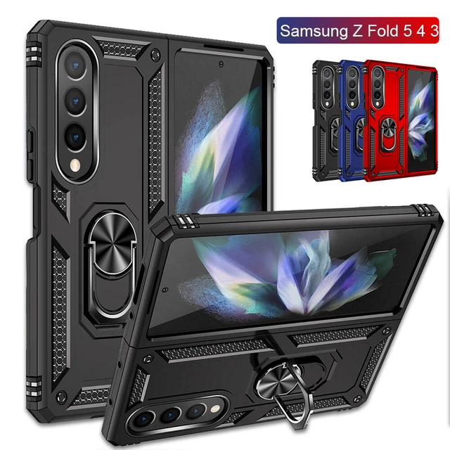 Armor Case Samsung Galaxy Z Fold 5 4 3 Magnetic Shockproof Stand Holder Cover