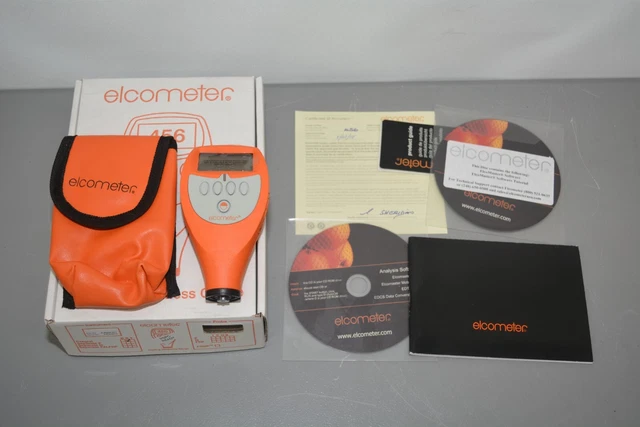 ^ ELCOMETER 456 Ferrous Integral Coating Thickness Gauge P/N: A456FSI1