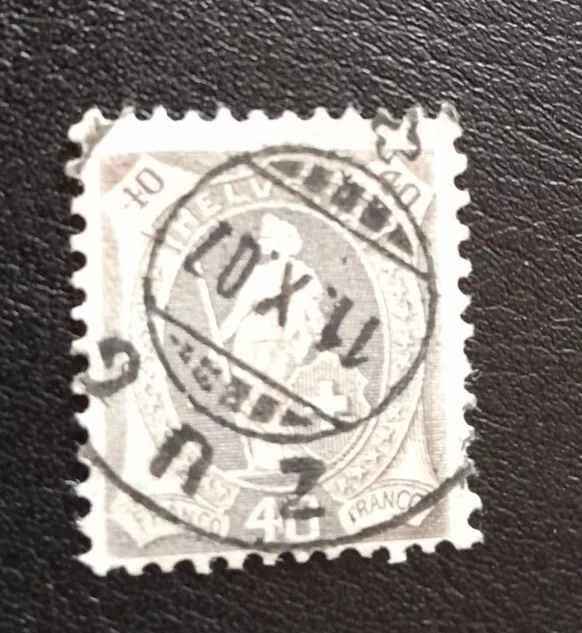 Schweiz Briefmarke Michel Nr.  77 gestempelt