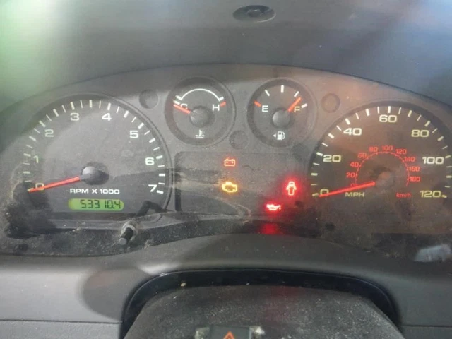 Speedometer Cluster MPH Tachometer Black Faced Gauges Fits 10-11 RANGER 915331