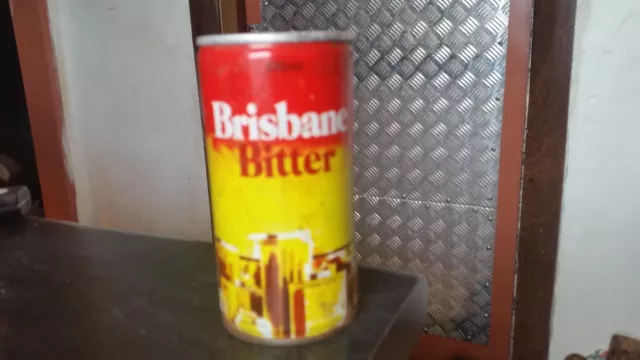 rare vintage brisbane bitter  tin beer can