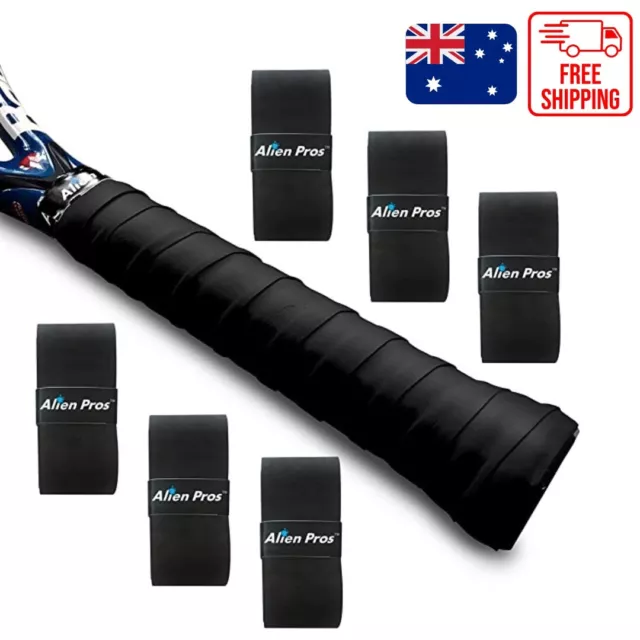 Tennis Racket Grip Tape (6 Grips) - Precut and Dry Feel Tennis Grip - Tennis Ove