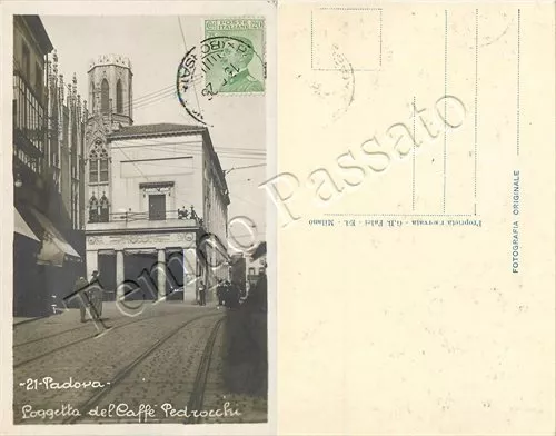 Cartolina di Padova, Caffè Pedrocchi