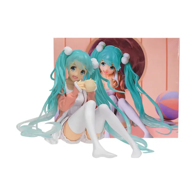3.6" Anime Hatsune Miku PVC Action Figures Model Collection Toys Kids Gifts