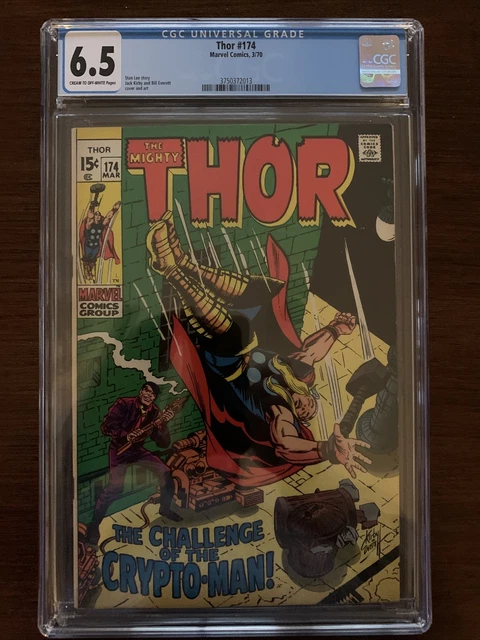 The Mighty Thor #174 CGC 6.5 (Marvel 1970)  Stan Lee!