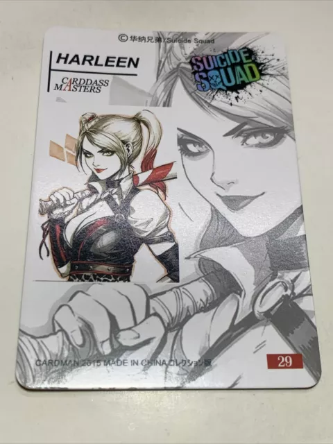 Harley Quinn DC Batman Goddess Anime Waifu Holo Art Card ACG Carddass Girl Sexy 2