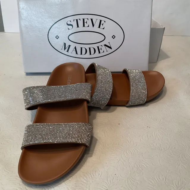 Steve MaddenCindy Bling Sandal, Women's Size 7.5 NEW