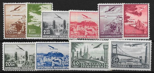 Yugoslavia Yvert No. Av. 7/16*