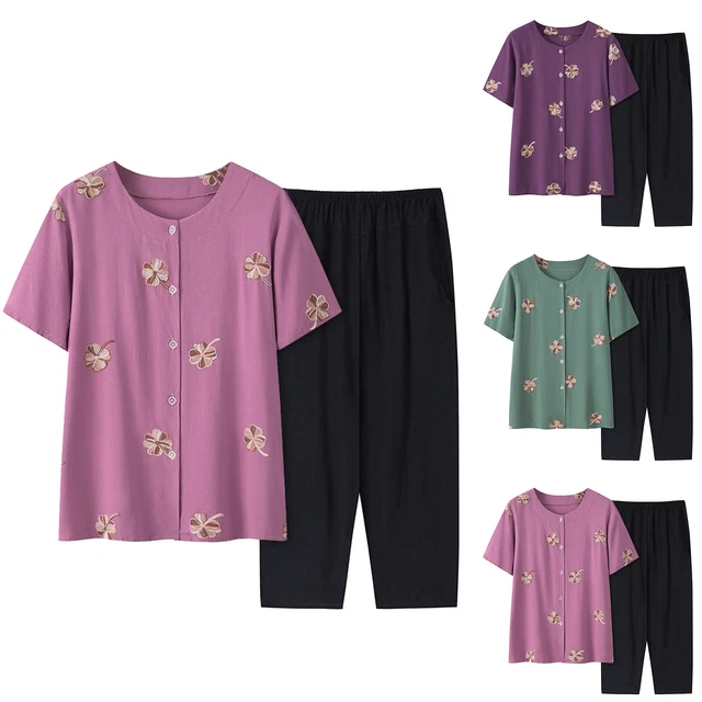 Abbigliamento donna estate manica corta cardigan sottile camicia mezza età
