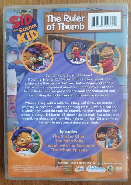 SID THE SCIENCE Kid: The Ruler of Thumb (DVD) $11.99 - PicClick CA