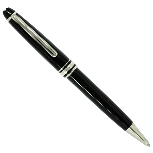 Montblanc 2866 Meisterstuck Ballpoint White Montblanc Star Pen 164P - New in Box