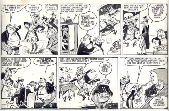 1950 C. Original Billy Bunter and the General Weekly Comic Strip
