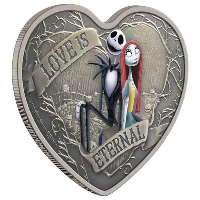 Silbermünze Nightmare before Christmas™ (1.) Disney™ 2021 - Niue - 1 Oz AF