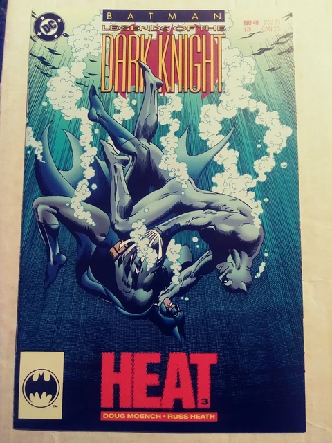 Batman Legends Of The Dark Knight #48 First Print Dc Comics (1993) Heat