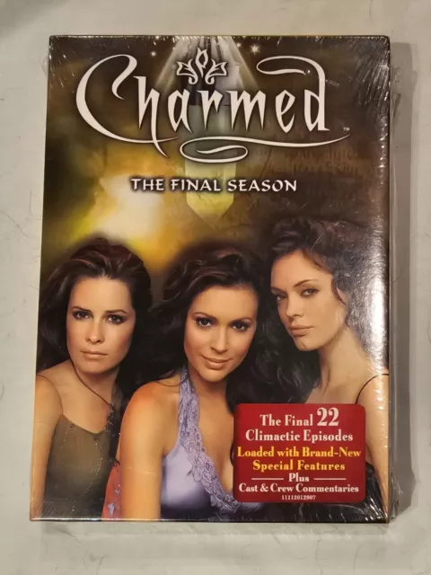 Charmed: The Complete Final Season (DVD, 2007, 6-Disc Set) New Sealed