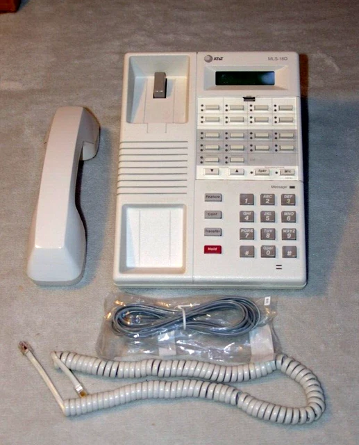 Avaya Partner MLS 18D Display Phone White Refurbished