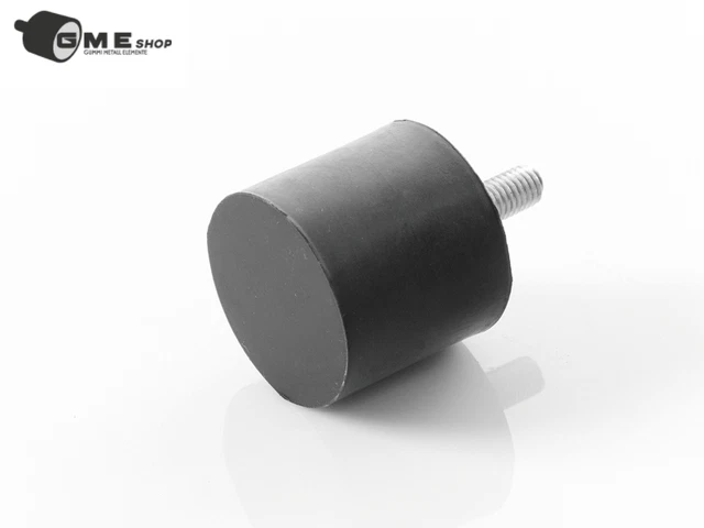 Silentbloc 35×12 Mm – Filetage M6x18, Type D, Pour Moto/scooter/auto, Lot De 1