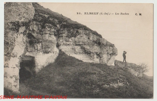 CPA 76 - Les Roches (Elbeuf) Postcard