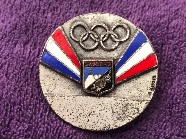 Ancien Insigne Flocon De L'École De Ski Français – Vintage, Made In France