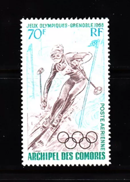 Comores- Comoro Islands Sc# C22 Olympic Games Grenoble France 1968 - Mnh