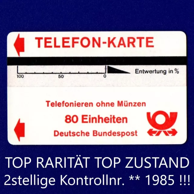 ❤️❤️❤️ area di prova Bamberga 1985!!!! SCHEDA DI PROVA POSTE FEDERALI TEDESCHE SCHEDA TELEFONICA