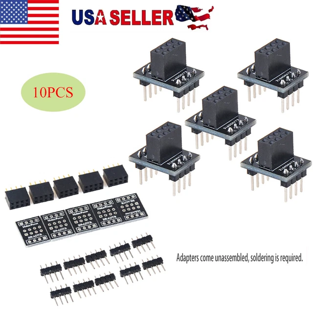 Nrf24l01 Pcb Adapter Breakout Board Breadboard Pinout vrogue.co