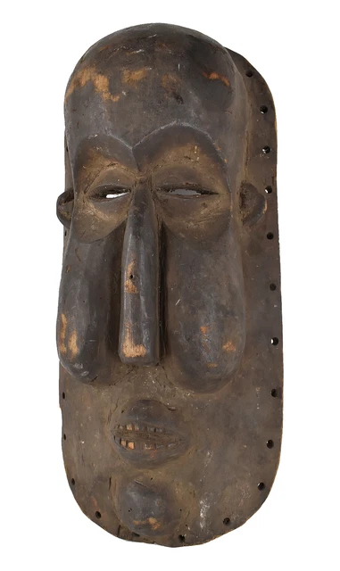 Suku Mask Wood Congo African Art