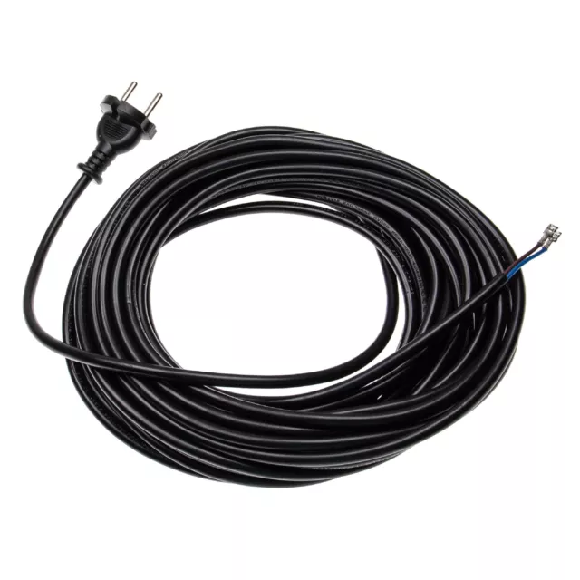 Câble d'alimentation aspirateur 15m pour Bissell,Black & Decker,Bomann