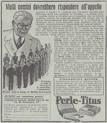W4990 Perle TITUS Publicité ancienne 1934 publicité 