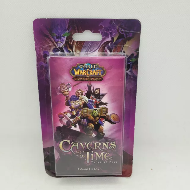 New Sealed 2013 World of Warcraft WoW TCG Caverns of Time Treasure Pack 9 Cards