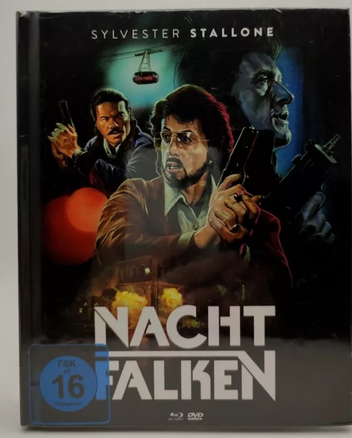 NACHTFALKEN Rutger Hauer SYLVESTER STALLONE Nighthawks BLURAY-2 DVD NEU OVP